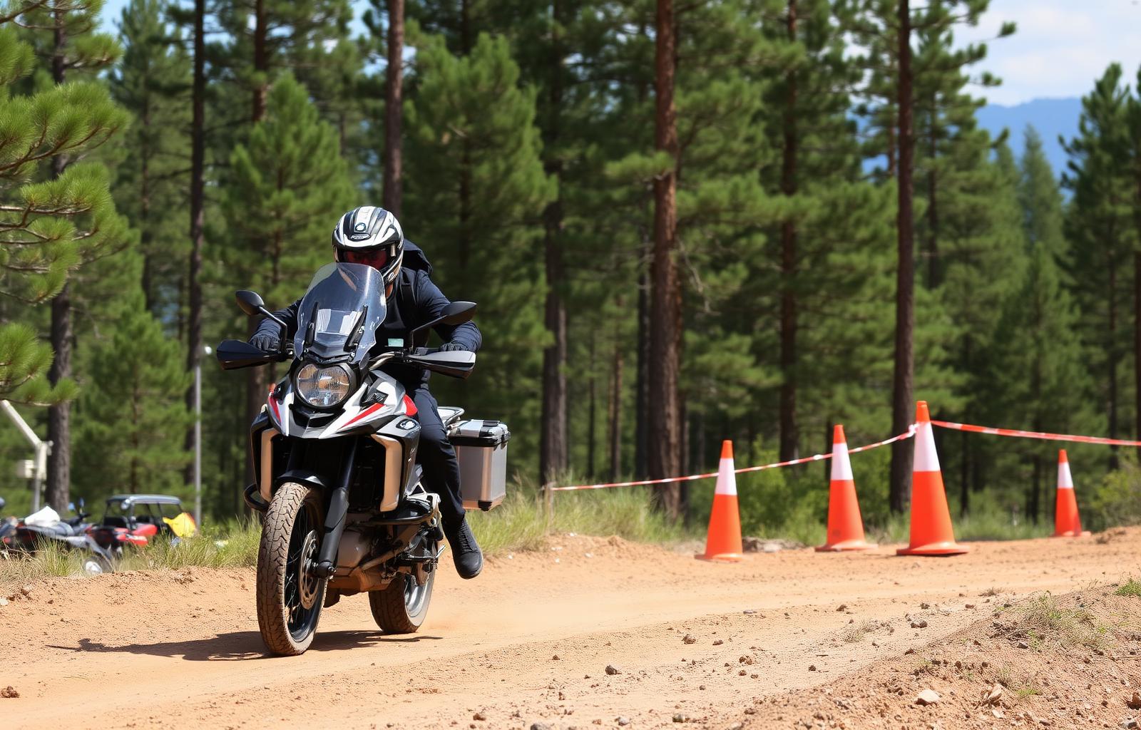 GS skills clinic in the pines